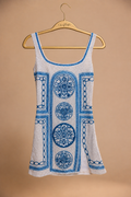 SANTORINI Beaded Mini Dress