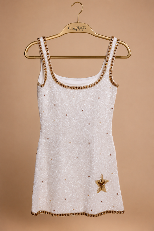 NASHVILLE Beaded Mini Dress