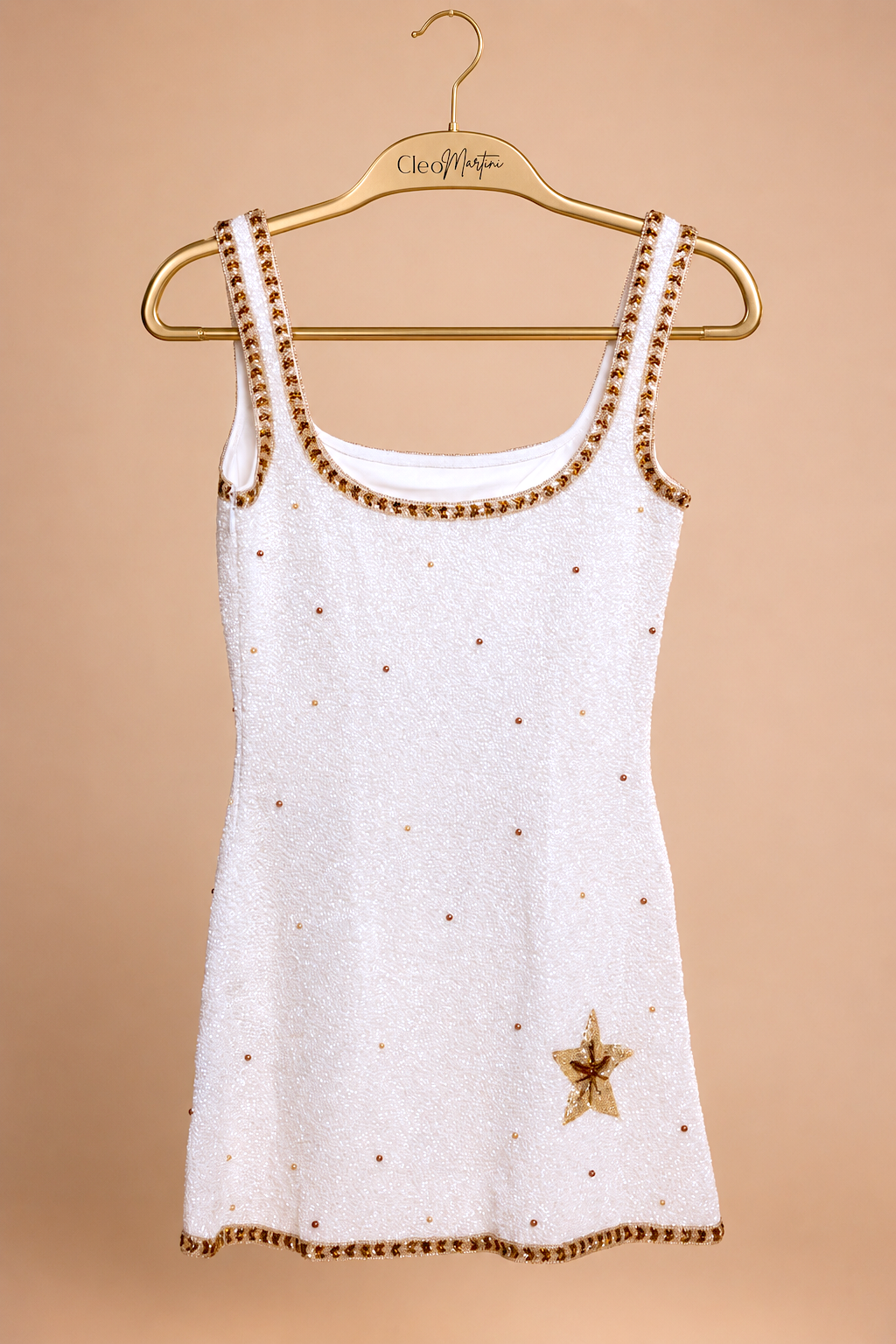 NASHVILLE Beaded Mini Dress