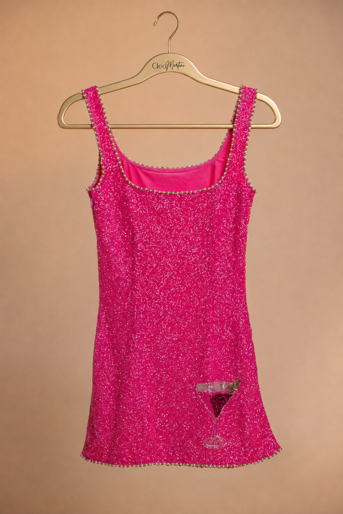 LISBON Beaded Mini Dress