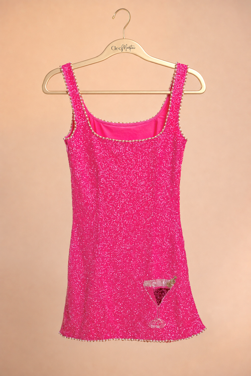 LISBON Beaded Mini Dress