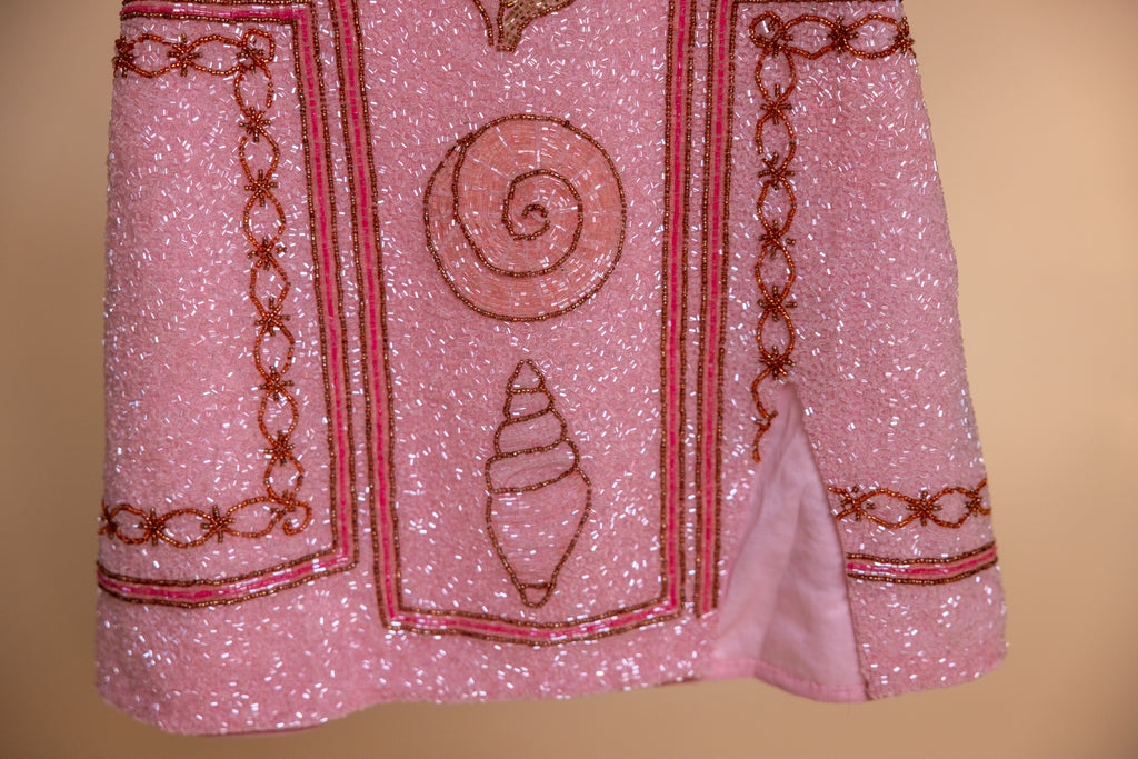 NEPTUNE Beaded Mini Dress