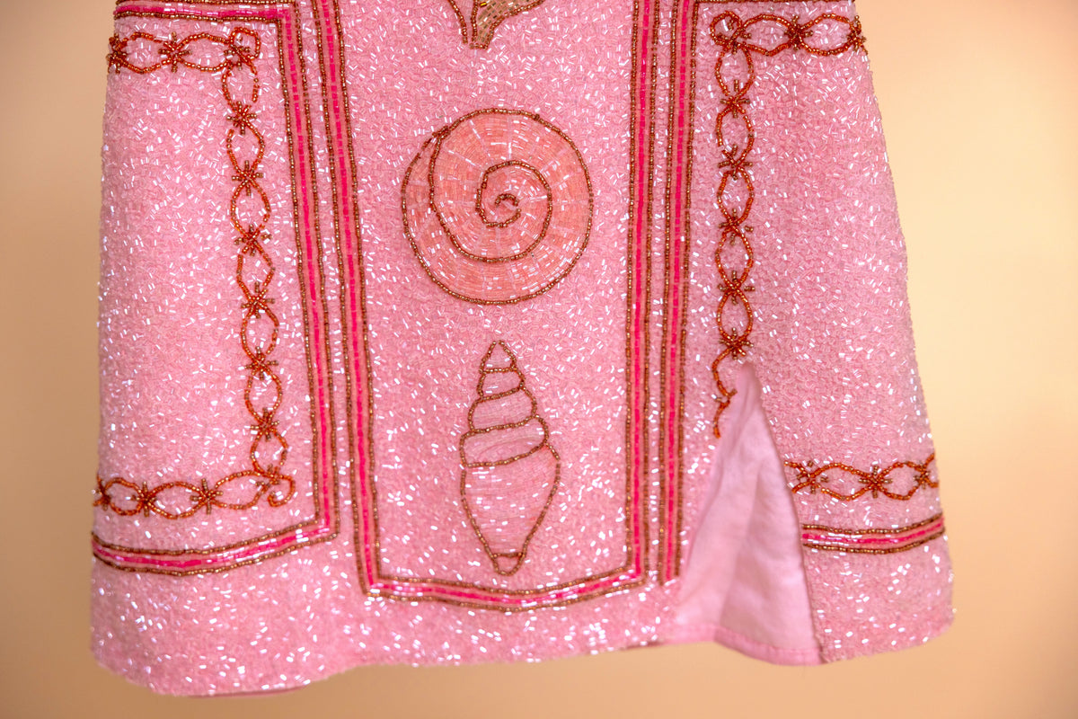 NEPTUNE Beaded Mini Dress