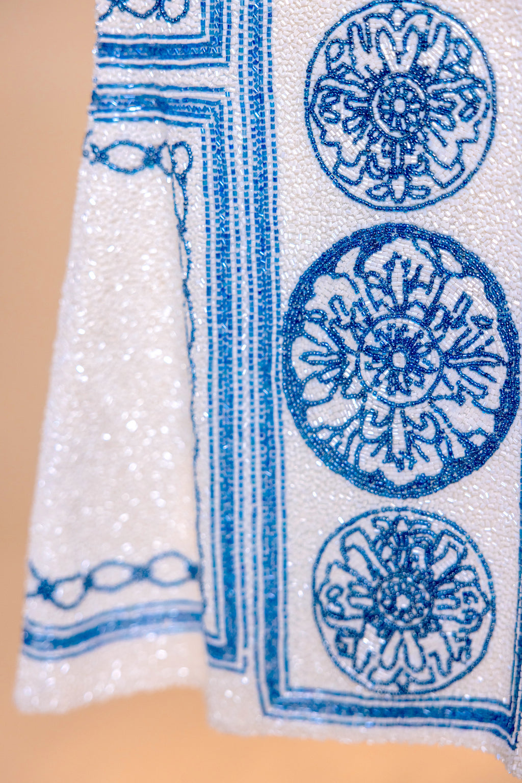 SANTORINI Beaded Mini Dress