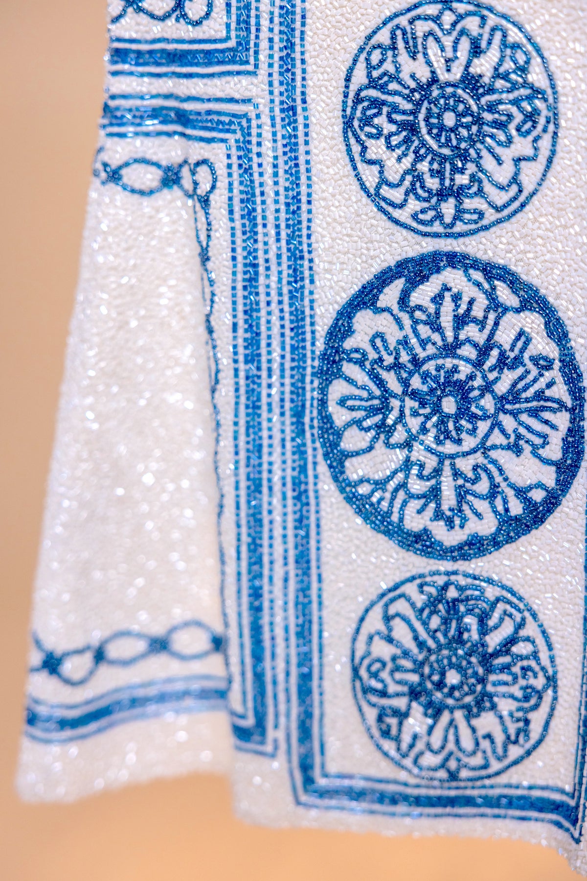 SANTORINI Beaded Mini Dress