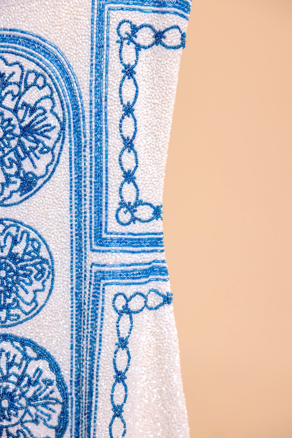 SANTORINI Beaded Mini Dress