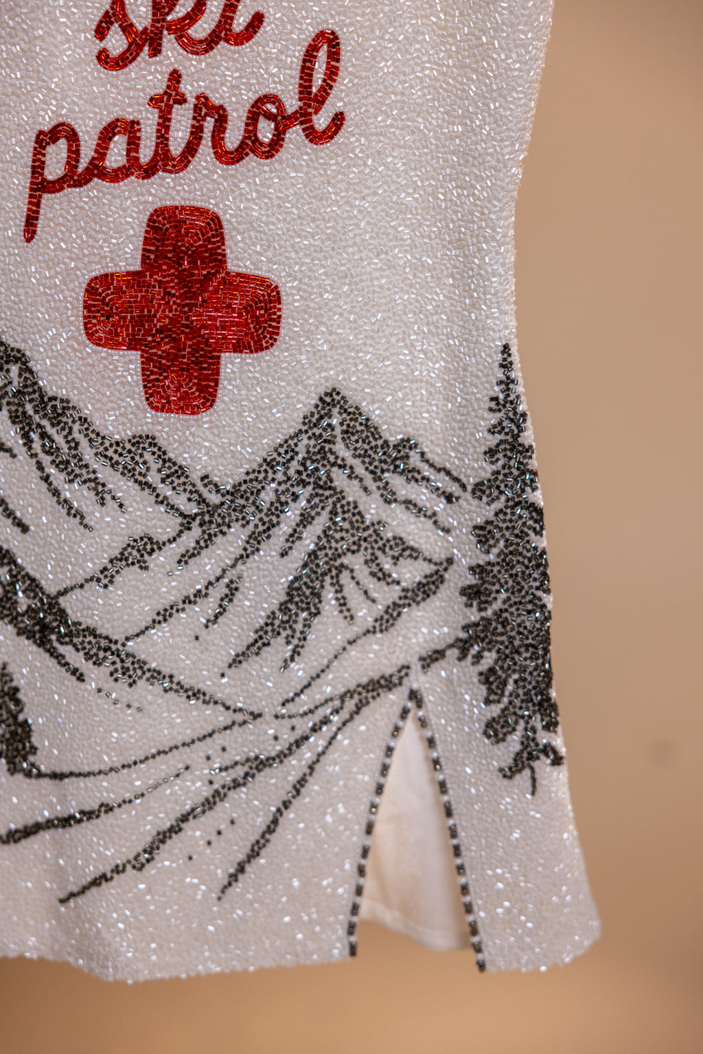 PARK CITY Beaded Mini Dress