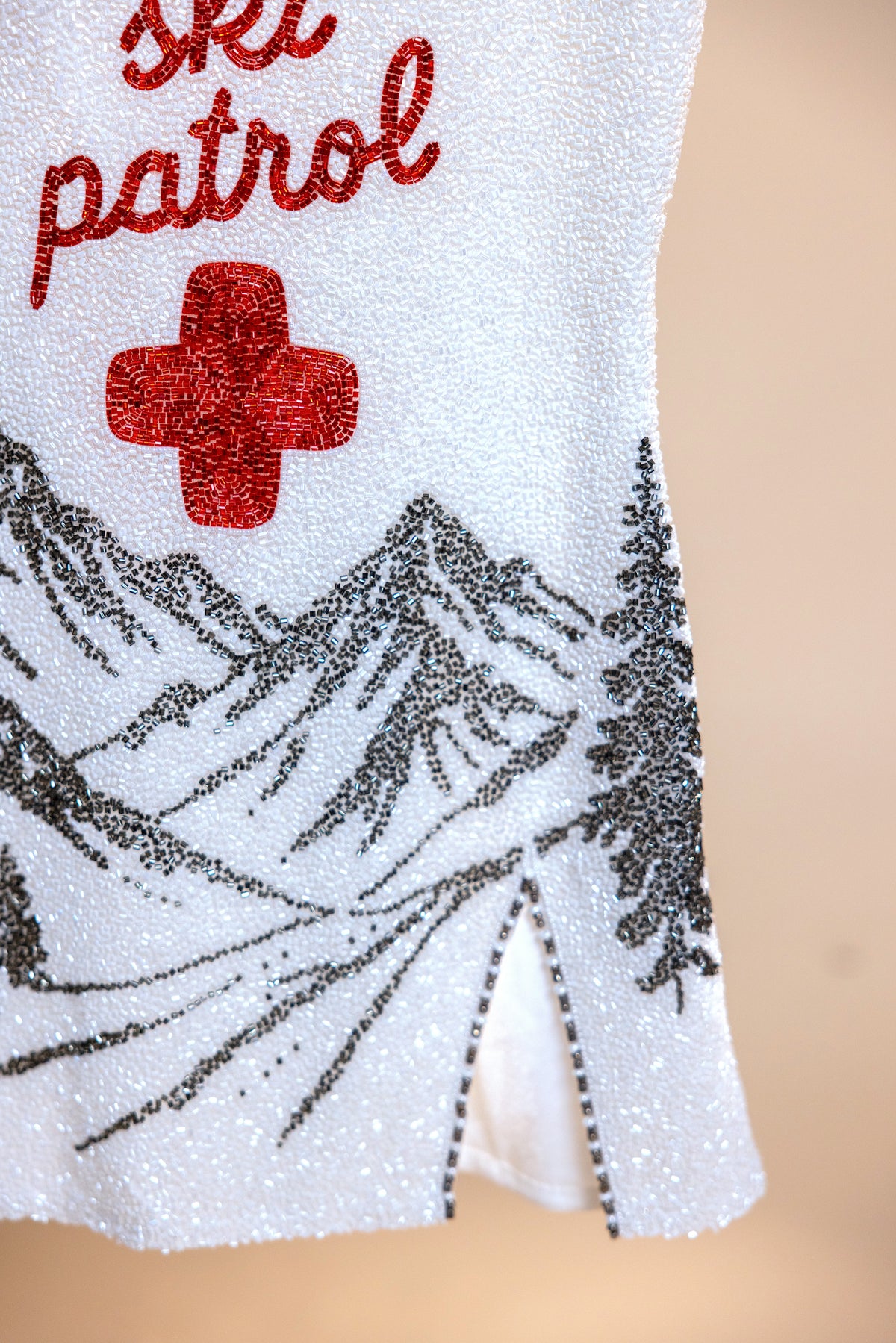 PARK CITY Beaded Mini Dress