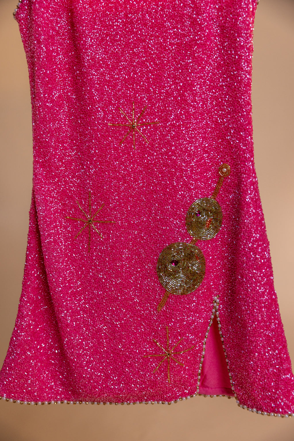 LISBON Beaded Mini Dress