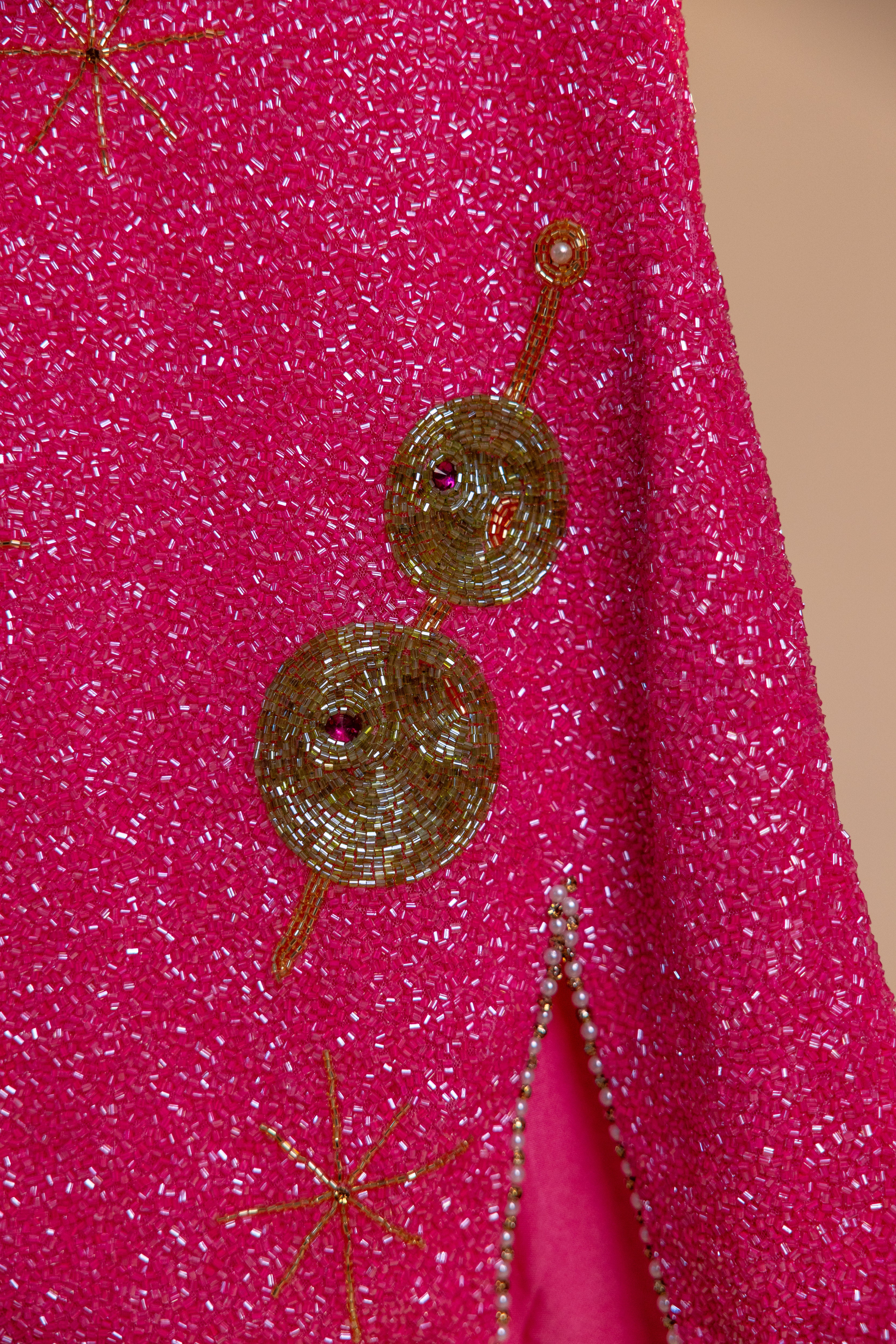 LISBON Beaded Mini Dress
