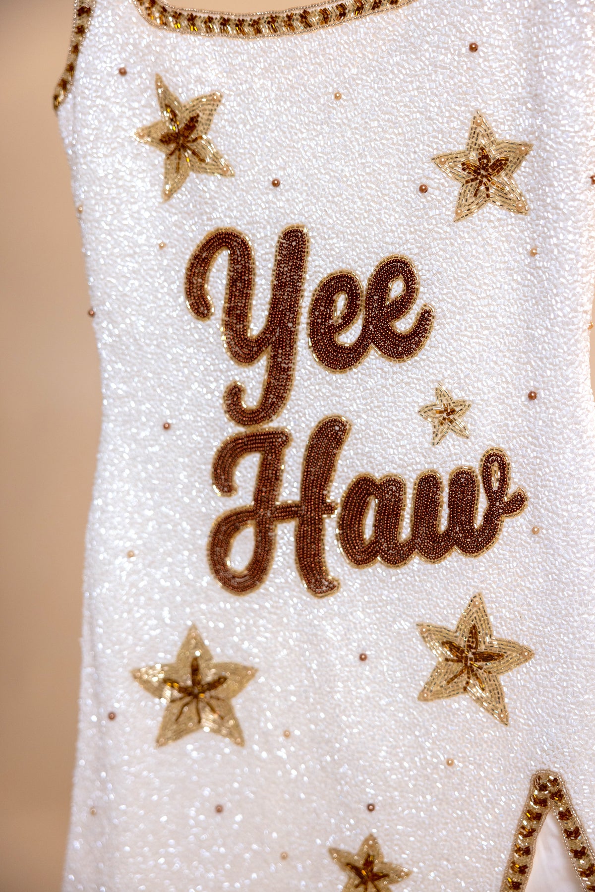 NASHVILLE Beaded Mini Dress