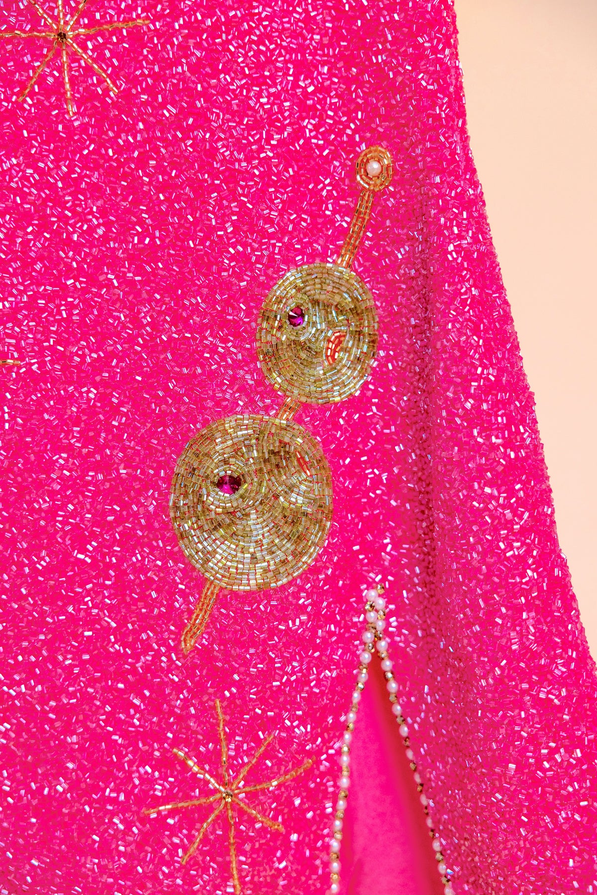 LISBON Beaded Mini Dress