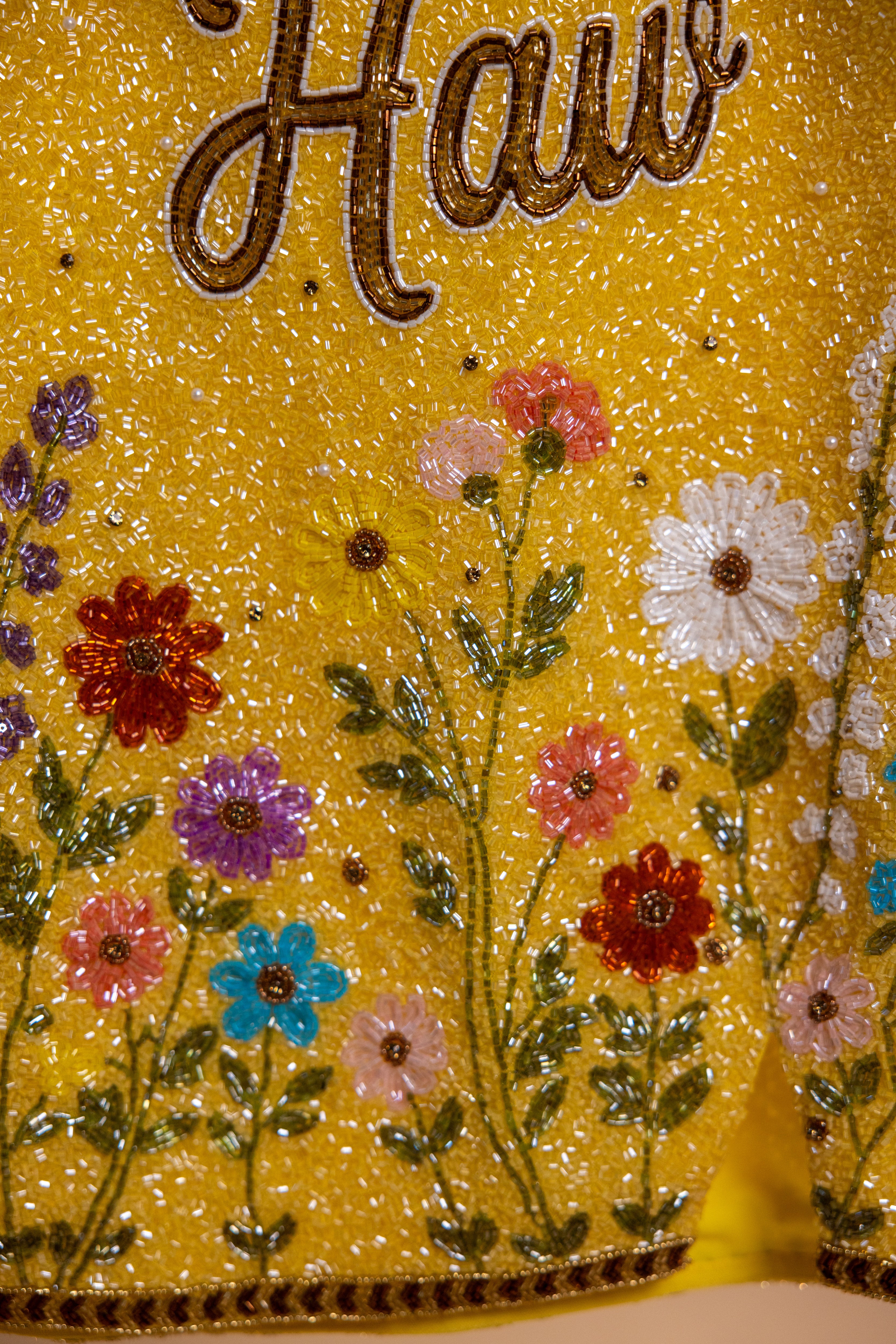 TELLURIDE Beaded Mini Dress