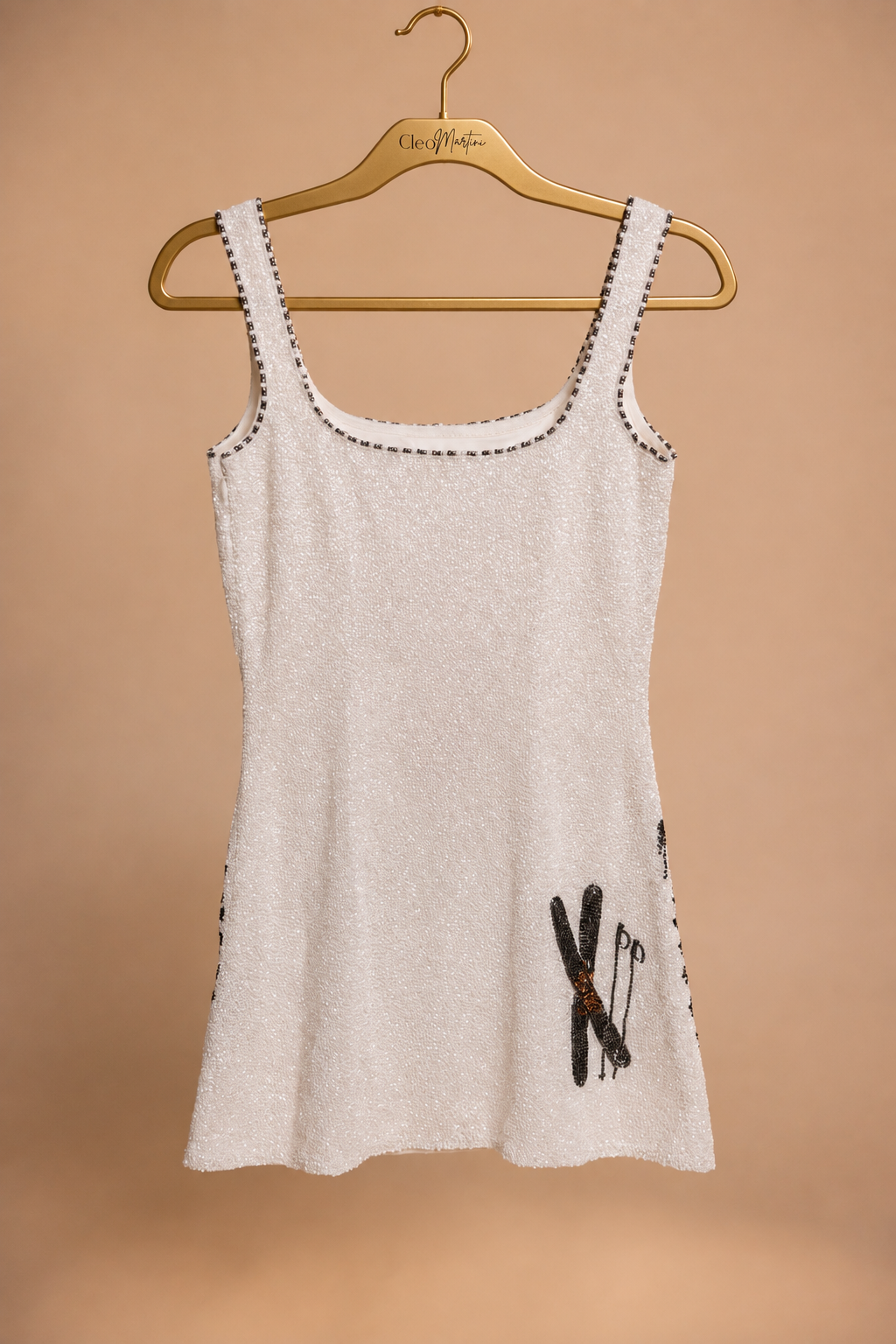 PARK CITY Beaded Mini Dress