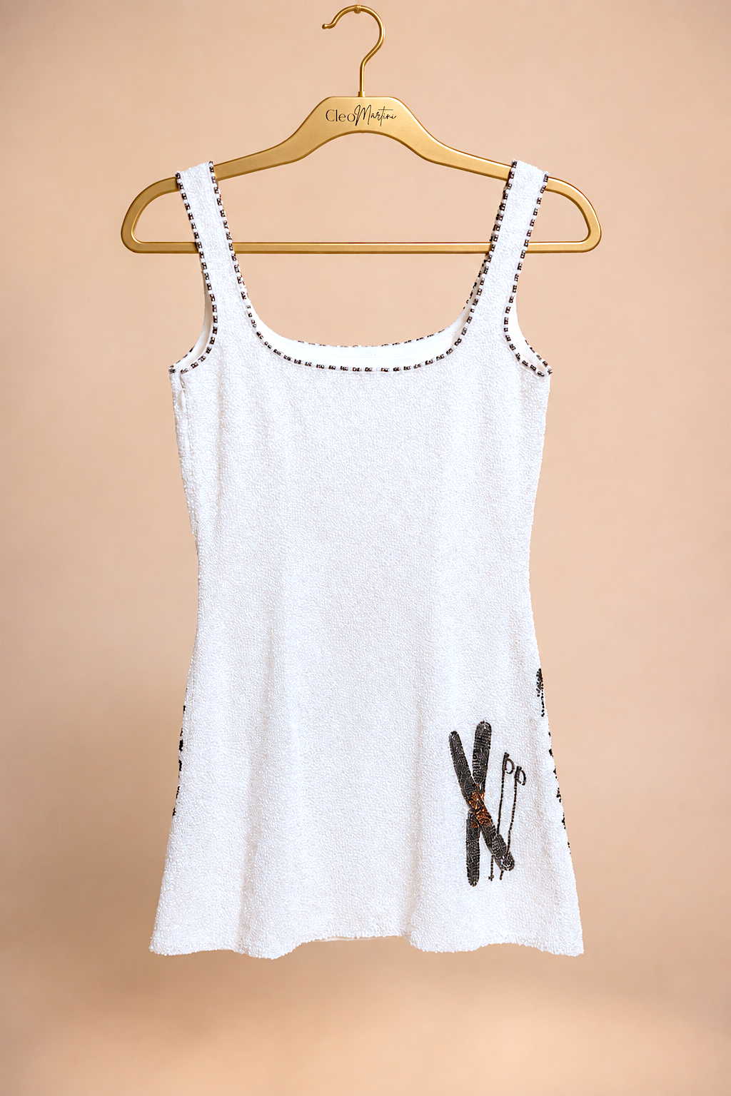 PARK CITY Beaded Mini Dress