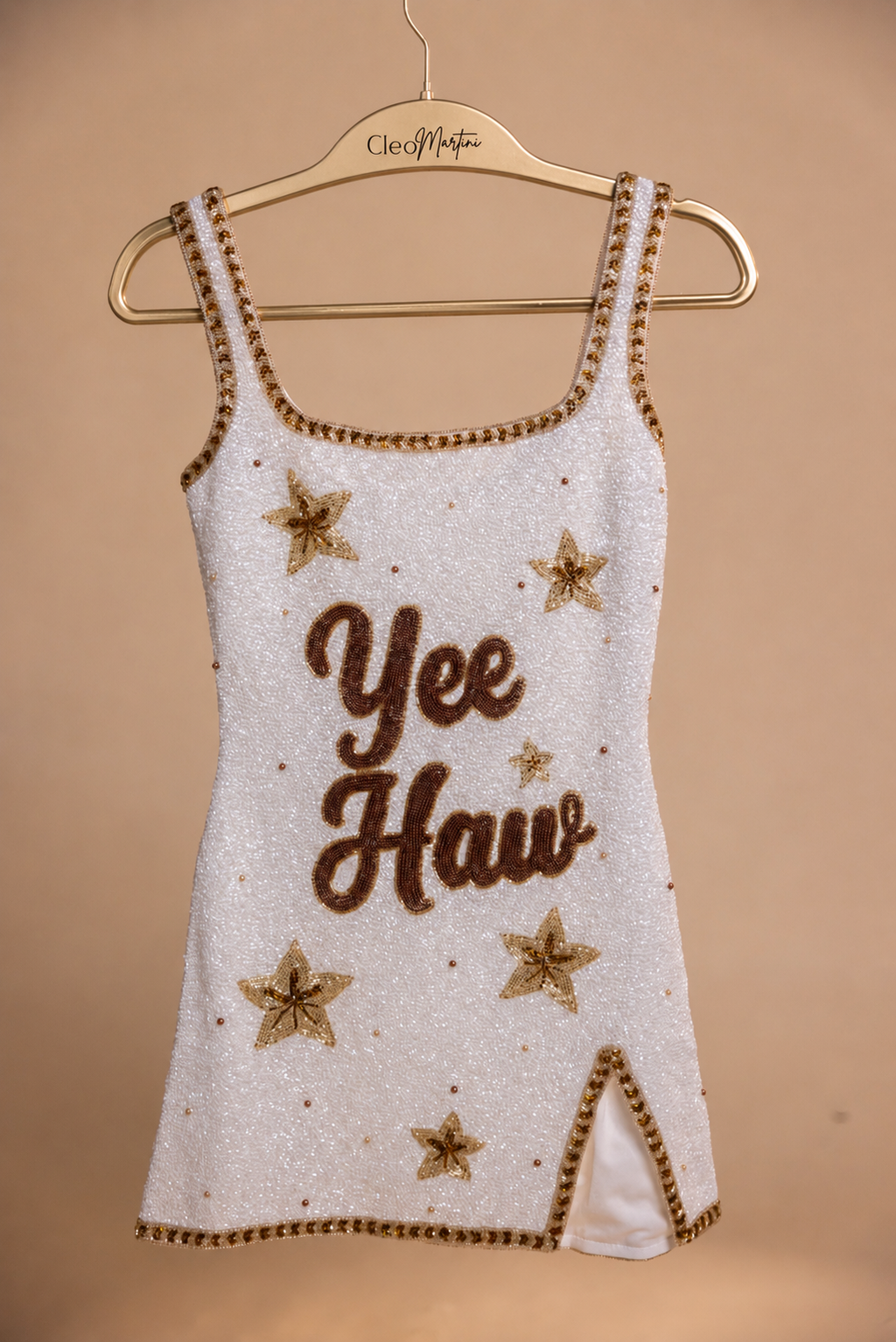 NASHVILLE Beaded Mini Dress