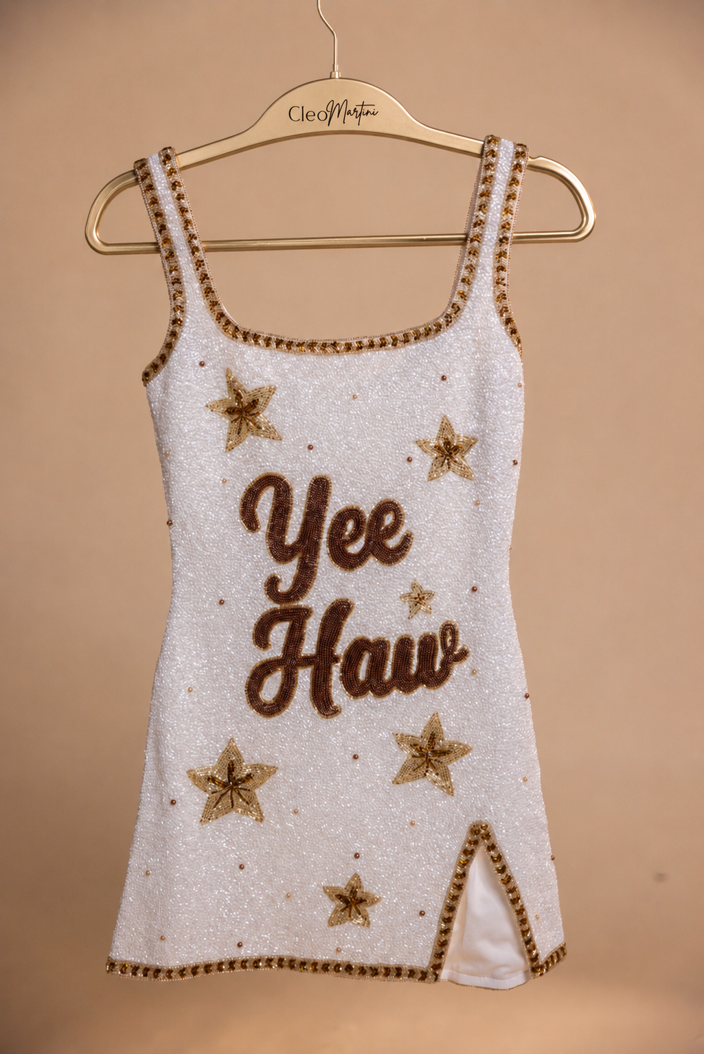 NASHVILLE Beaded Mini Dress