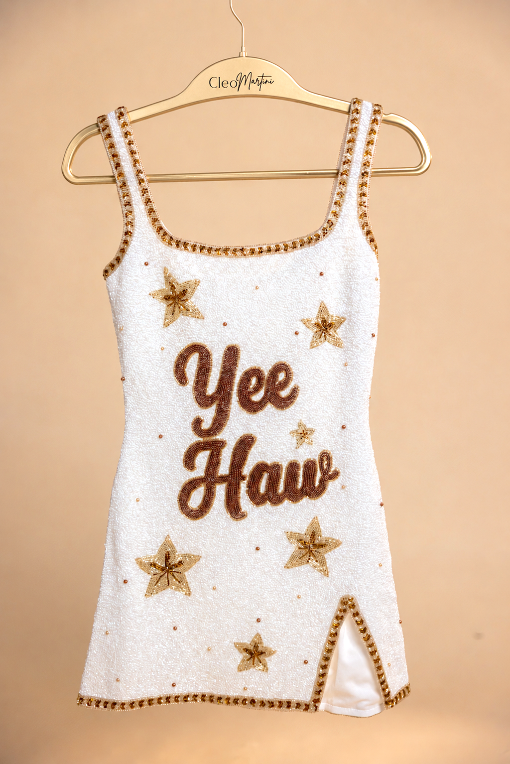 NASHVILLE Beaded Mini Dress