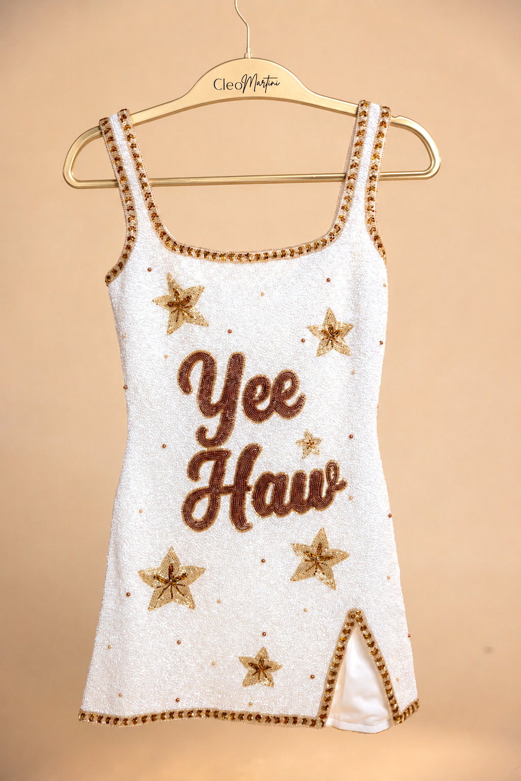 NASHVILLE Beaded Mini Dress